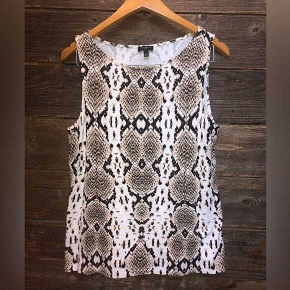 Talbots Tops - Talbots snake skin printed top